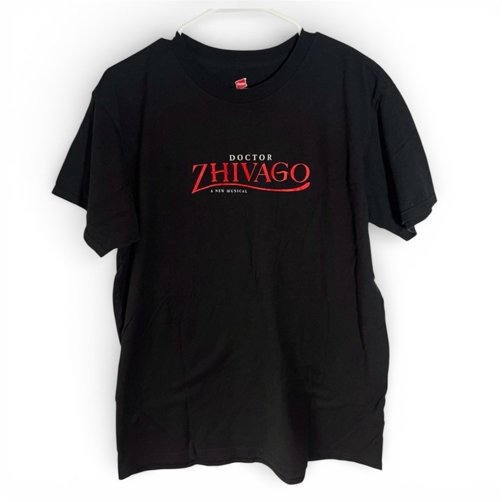 Broadway Doctor Zhivago The Musical  T-Shirt Size: Large | Short Sleeve, Black